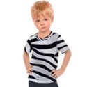 White Tiger Skin Kids  Sports T-Shirt View1