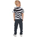 White Tiger Skin Kids  Sports T-Shirt View2