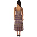 Olimedpurp Square Neckline Tiered Midi Dress View4