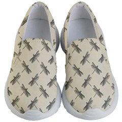 Dragonfy Insect Pattern Kids Lightweight Slip Ons by Maspions