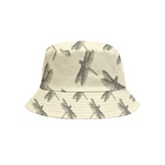 Dragonfy Insect Pattern Bucket Hat (kids) by Maspions