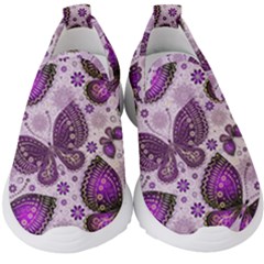 Butterflies Butterfly Insect Animal Nature Kids  Slip On Sneakers by Maspions