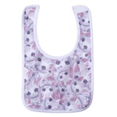 Sweet Kawaii Kitty Pattern (ai) Bk Baby Bib by dflcprintsclothing