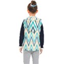 Zigzag01 Kids  Hooded Puffer Vest View2