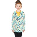 Zigzag01 Kids  Double Breasted Button Coat View1