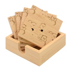 Care Bears, Adorable, Art Bamboo Coaster Set by kyorashop23