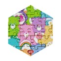 The Care Bears, Care Bears, Cartoon Wooden Puzzle Hexagon View1