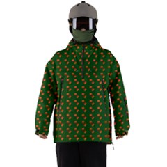 Kawaii Pumpkin Patt Green Men s Ski And Snowboard Waterproof Breathable Jacket by snowwhitegirl