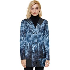 Neurons Brain Cells Structure Button Up Hooded Coat  by anzea