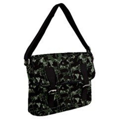 Hunting Motif Camouflage Pattern Print Bk Buckle Messenger Bag by dflcprintsclothing