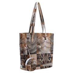 Breeds Of Cats Collage Everyday Shoulder Bag With Pouch Bag by kyorashop23