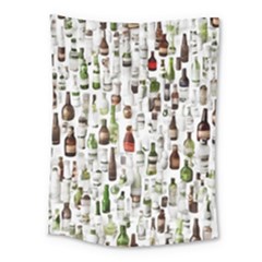 Bottle Chic Print Patterns Medium Tapestry by BellaVistaTshirt02