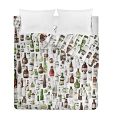 Bottle Chic Print Patterns Duvet Cover Double Side (full/ Double Size) by BellaVistaTshirt02