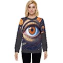 Eye of the Universe (AI) Hidden Pocket Sweatshirt View1