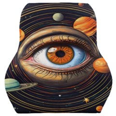 Eye Of The Universe (ai) Car Seat Back Cushion  by dflcprintsclothing