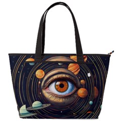 Eye Of The Universe (ai) Back Pocket Shoulder Bag  by dflcprintsclothing