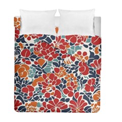 Colorfuleclecticfloralpattern Duvet Cover Double Side (full/ Double Size) by BellaVistaTshirt02