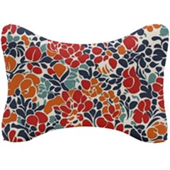 Colorfuleclecticfloralpattern Seat Head Rest Cushion by BellaVistaTshirt02