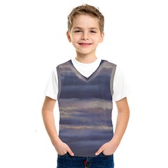 Twilight Serenade Print Kids  Basketball Tank Top by dflcprintsclothing