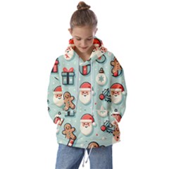 Christmas Decoration Angel Kids  Oversized Hoodie by Apen