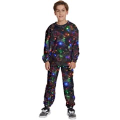 Christmas Lights Kids  Sweatshirt Set by Apen