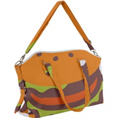 Hamburger Canvas Crossbody Bag by anzea