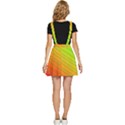 Orange Green Gradient Hunter Apron Dress View4