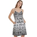 Math Formula Mini Camis Dress With Pockets View3