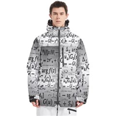 Math Formula Men s Multi Pockets Zip Ski And Snowboard Waterproof Breathable Jacket by Bedest