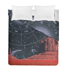 Astrology Surreal Surrealism Trippy Visual Art Duvet Cover Double Side (full/ Double Size) by Bedest