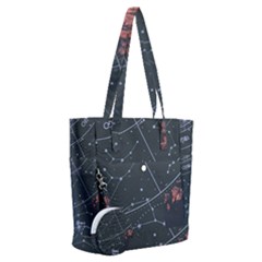 Astrology Surreal Surrealism Trippy Visual Art Everyday Shoulder Bag With Pouch Bag by Bedest