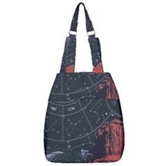 Astrology Surreal Surrealism Trippy Visual Art Center Zip Backpack by Bedest