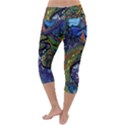 Psychedelic Digital Art Artwork Landscape Colorful Lightweight Velour Capri Yoga Leggings View4