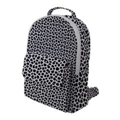 Marble Cracked Pattern Surface Flap Pocket Backpack (large) by Bedest