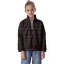 Geometric Abstract Pattern Line Kids  Half Zip Hoodie View1