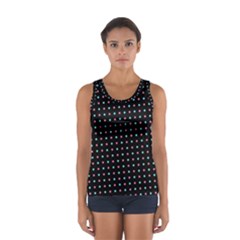 Pattern Dots Wallpaper Seamless Sport Tank Top  by Salmanaz77