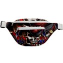 Confederate Flag Usa America United States Csa Civil War Rebel Dixie Military Poster Skull Fanny Pack View1