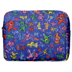 Grateful Dead Dancing Bears Pattern Make Up Pouch (large) by Salmanaz77