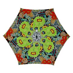 Supersonic Monster Mash Automatic Folding Umbrella With Case (small) by chellerayartisans