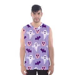 Boo Crew Halloween Season Men s Basketball Tank Top by Safari