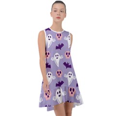 Boo Crew Halloween Season Frill Swing Dress by Safari