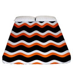 Halloween Wavy 20240926 161241 0000 Fitted Sheet (king Size) by Safari