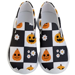 Seamless Halloween Pattern With Smiling Pumpkin 20240926 161714 0000 Men s Lightweight Slip Ons by Safari