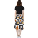 Seamless Halloween Pattern With Smiling Pumpkin 20240926 161714 0000 Frill Hi Low Chiffon Skirt View2