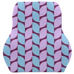 Purple Blue Pattern Car Seat Back Cushion  by ytdream