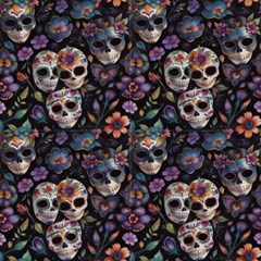 Colorful Calaveras by Elixar