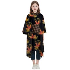 Regal Eagle Pattern Kids  Hooded Rain Ponchos by ExtraAwesomeSauce