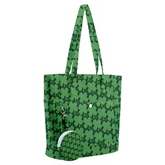 St  Patrick s Day Clovers Everyday Shoulder Bag With Pouch Bag by ExtraAwesomeSauce