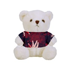 Horror Themed Bloody Hands Full Print Cuddly Teddy Bear by ExtraAwesomeSauce