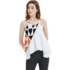 Aesthetic Hearts Flowy Camisole Tank Top by ConteMonfrey